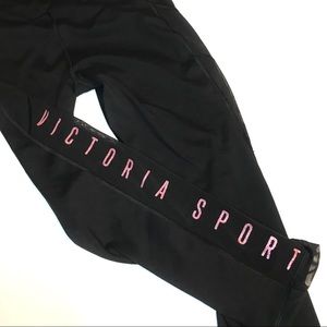 VS Black mesh leggings blingy sparkly high waist